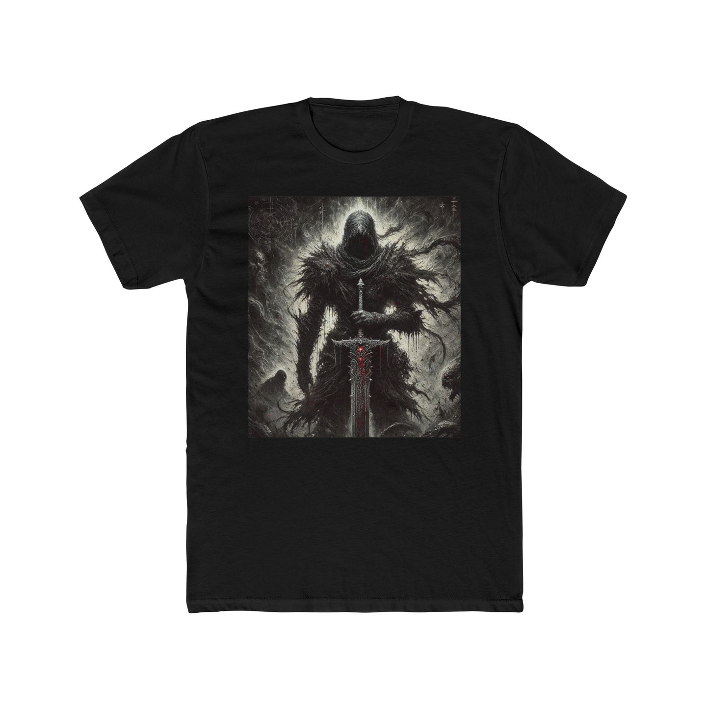 Men’s Eternal War Sword Print T-Shirt