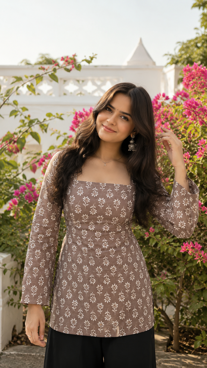 Trendy Beautiful Hot Trendy Short Kurti