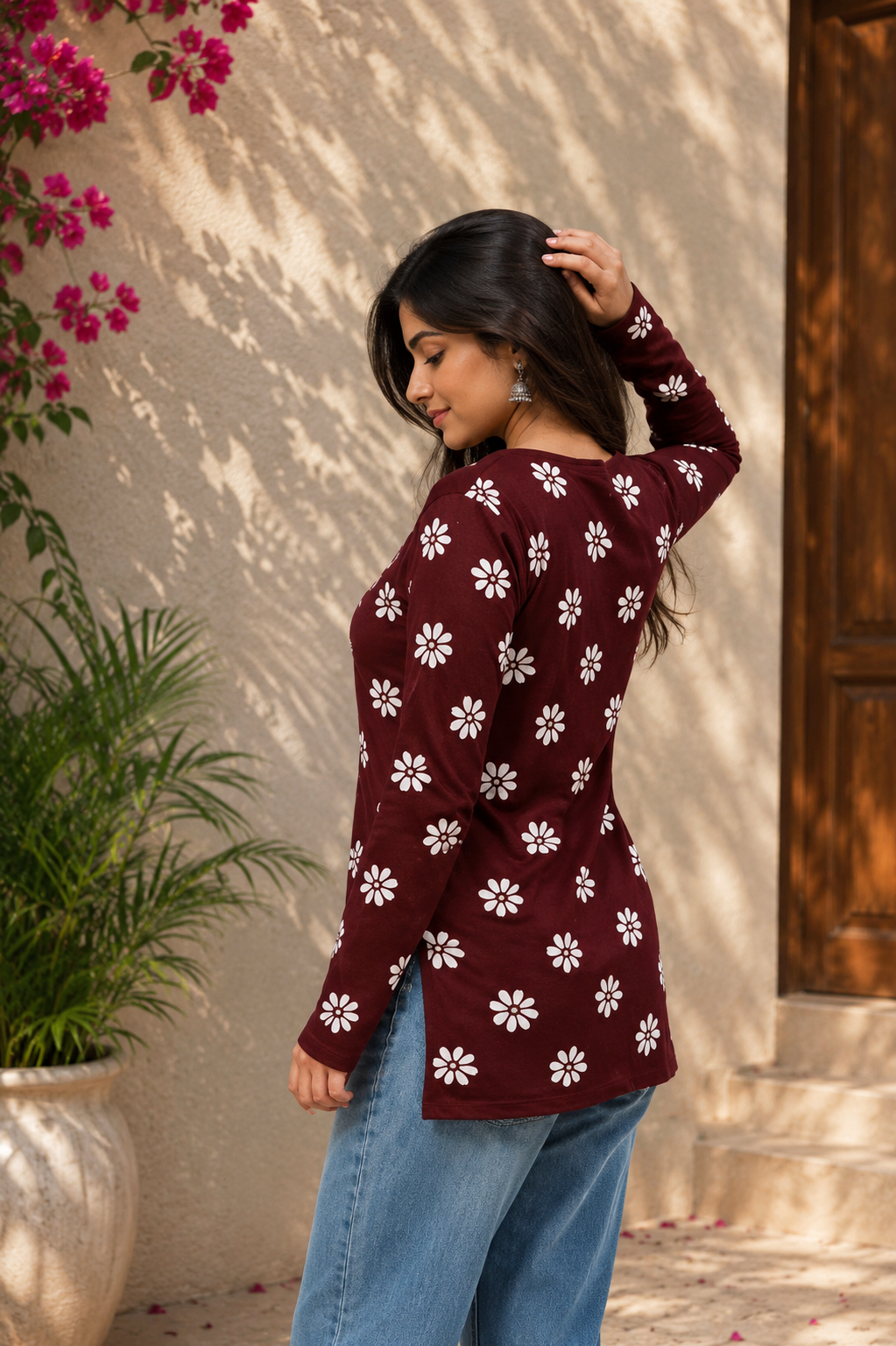 Short Kurti Floral