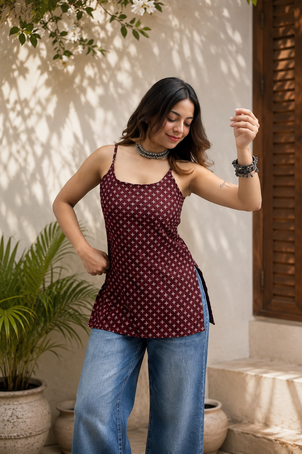 Beautiful hot short kurti